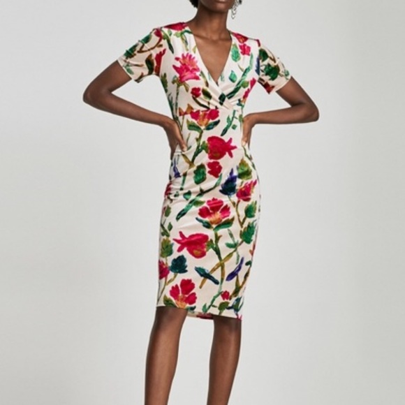 Zara velvet dress - Picture 4 of 4